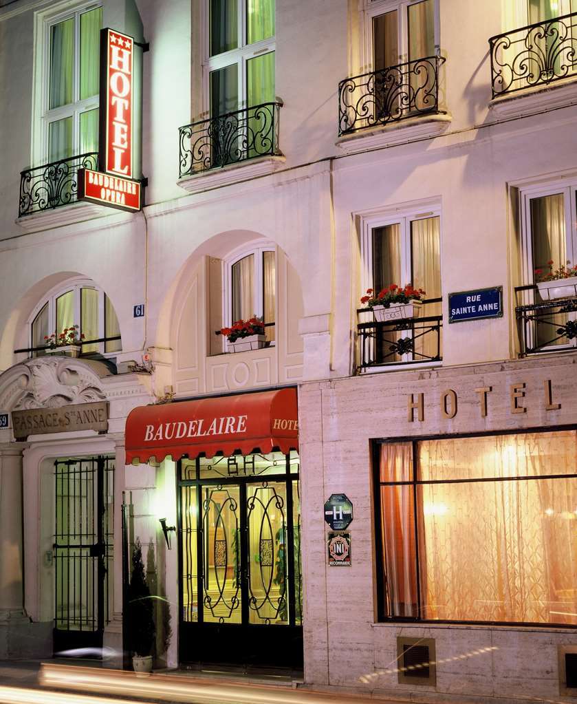 Hôtel Baudelaire Opéra Paris Exterior foto